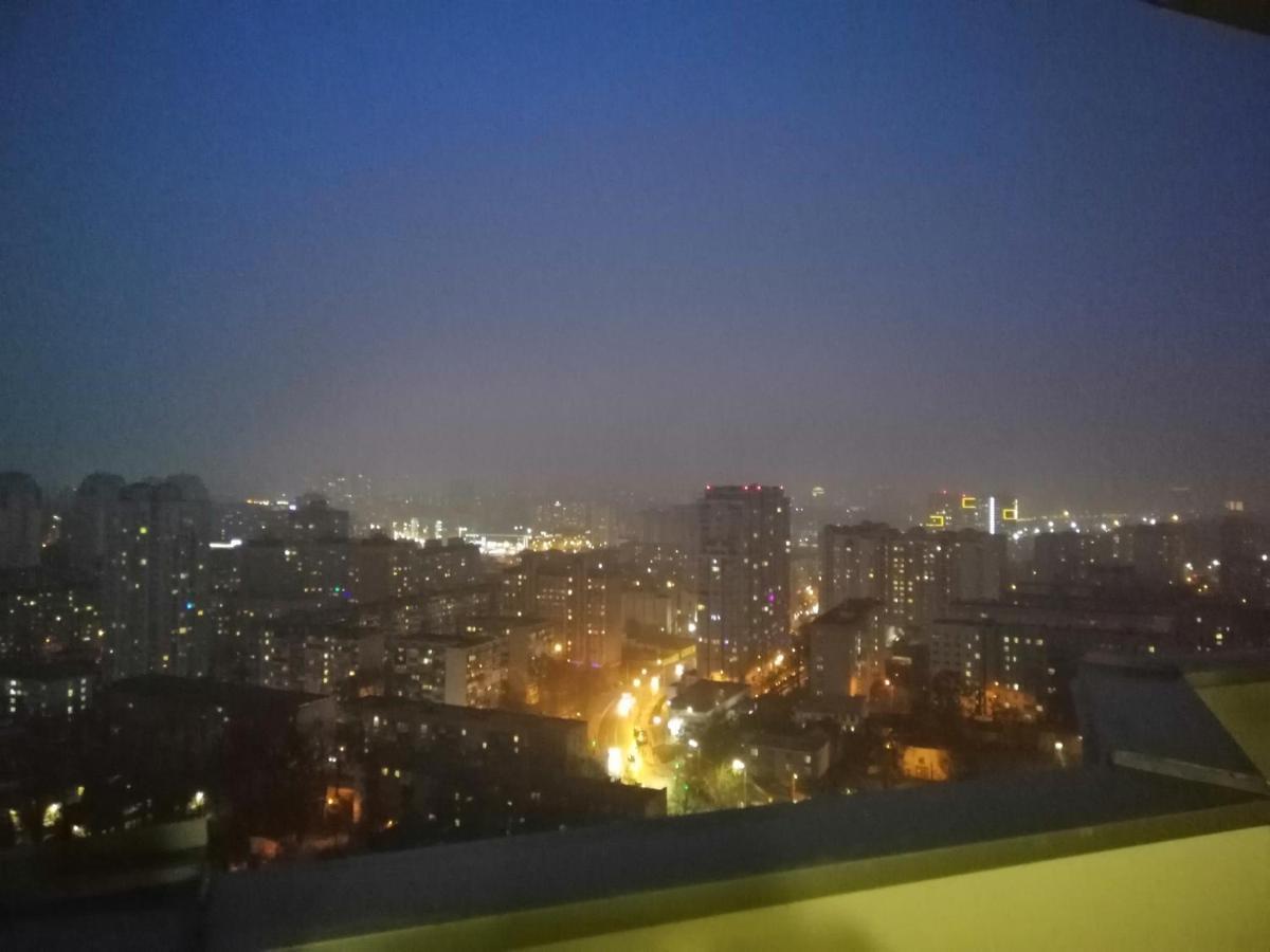 Видовая 25Й Этаж. Новый Дом. Шалимова, Isida. Шулявская, Гарматная, Индустриальный Мост. Космополитан. Большевик. Жд Вокзал. キエフ エクステリア 写真